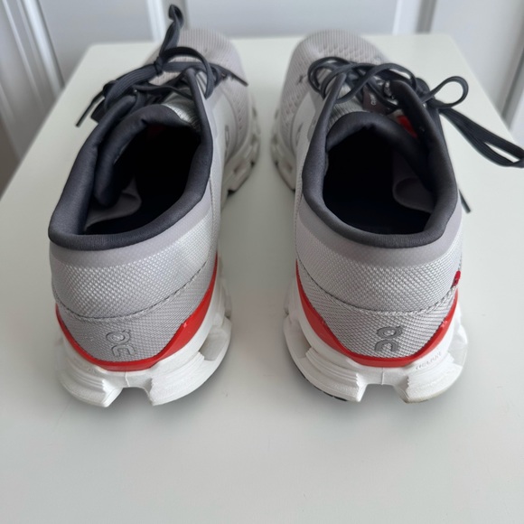 On Running Cloud X Sneakers Men’s 14 Grey/Orange - Picture 3 of 8